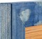 Rustic Wooden Picture Frame 11x14 - Natural Solid Eco Distressed Wood for Wall Mounting Photo Frame - Navy Blue